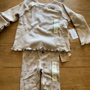 NWT Easy Peasy Set Floral 3T